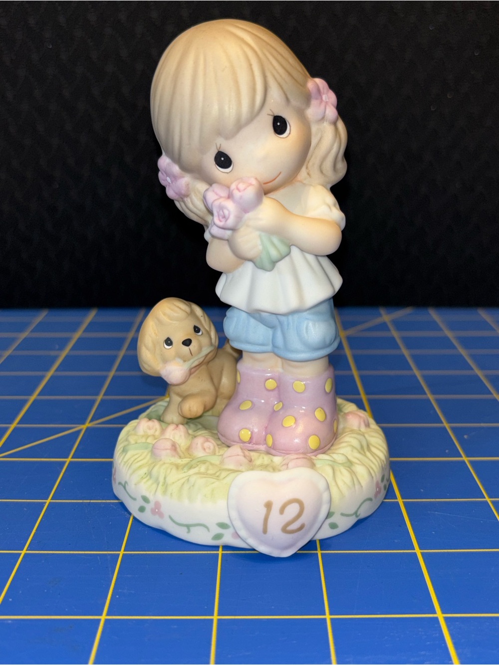 Precious Moments Growing in Grace Age 12 Figurine